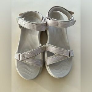 SKETCHES Stylish Cream Sandals for Women